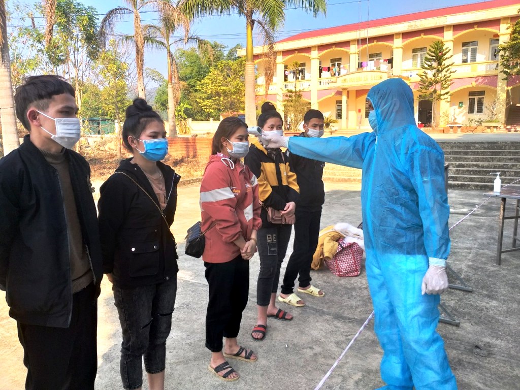 Tỉnh Điện Biên phong tỏa một khu phố sau khi ghi nhận một ca dương tính với SARS-CoV-2